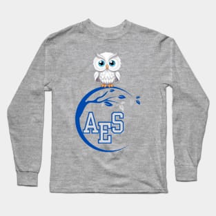 AES Middle of shirt Long Sleeve T-Shirt